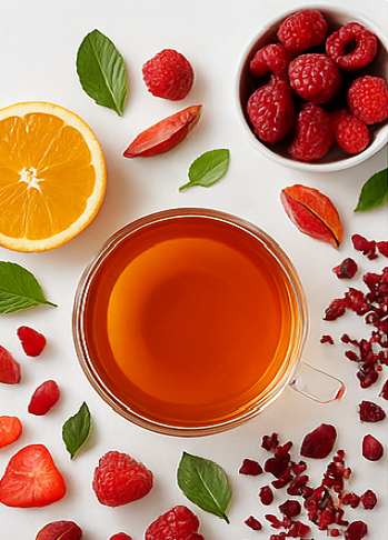 flavoured tea packs